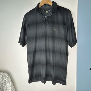 Greg‎ Norman Black Polo Shirt Large